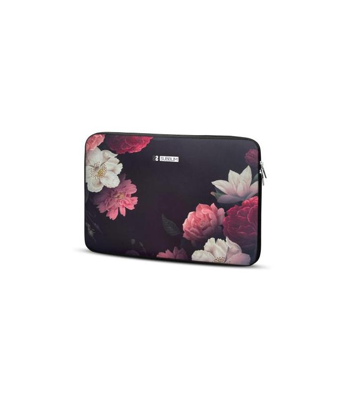 SUBBLIM Funda Ordenador Neopreno Trendy Sleeve Neo Flowers 15,6\"