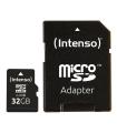Intenso 3413480 Micro SD Clase 10 32GB C/adapt