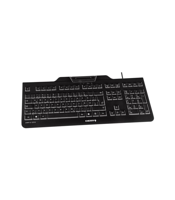 Cherry Teclado+lector Chip Integrado (DNIe) Negro