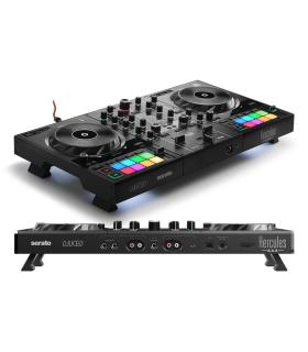 Hercules Inpulse 500 DVS (Sistema De Vinilo Digital) Para Scratch Digital Negro