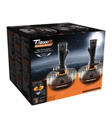 Thrustmaster T.16000M FCS SPACE SIM DUO Negro, Naranja USB Palanca De Mando Analgico Digital PC