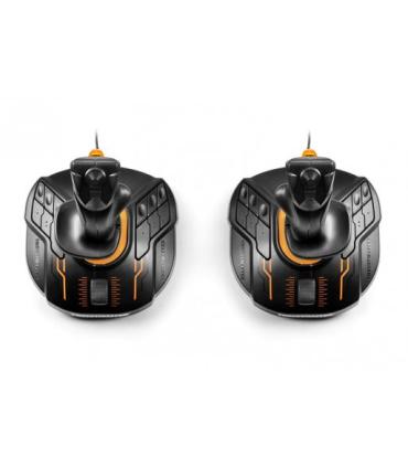 Thrustmaster T.16000M FCS SPACE SIM DUO Negro, Naranja USB Palanca De Mando Analgico Digital PC