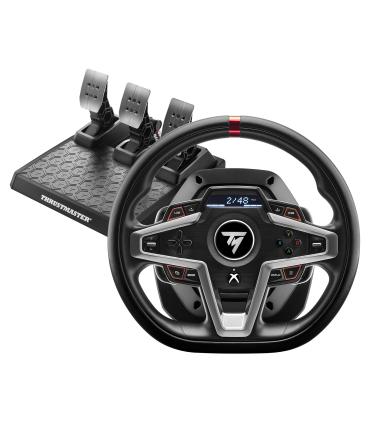 Thrustmaster 4460182 Mando Y Volante Negro USB Volante + Pedales Analgico Digital PC, Xbox One, Xbox One S, Xbox One X, Xbox Ser