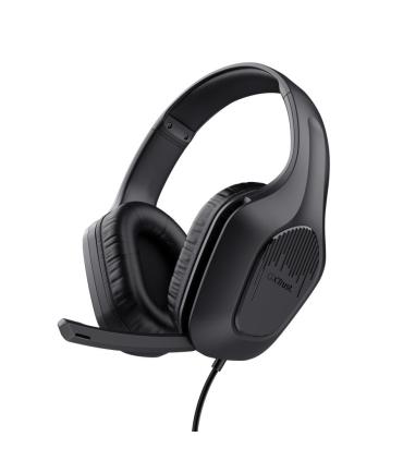 Auriculares Gaming Con Micrfono Trust Gaming GXT 417 Zirox  Jack 3.5  Negros