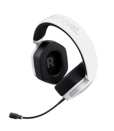 Auriculares Gaming Inalmbricos Con Micrfono Trust Gaming GXT 493PS Carus PS5  Jack 3.5  Bluetooth  Blancos
