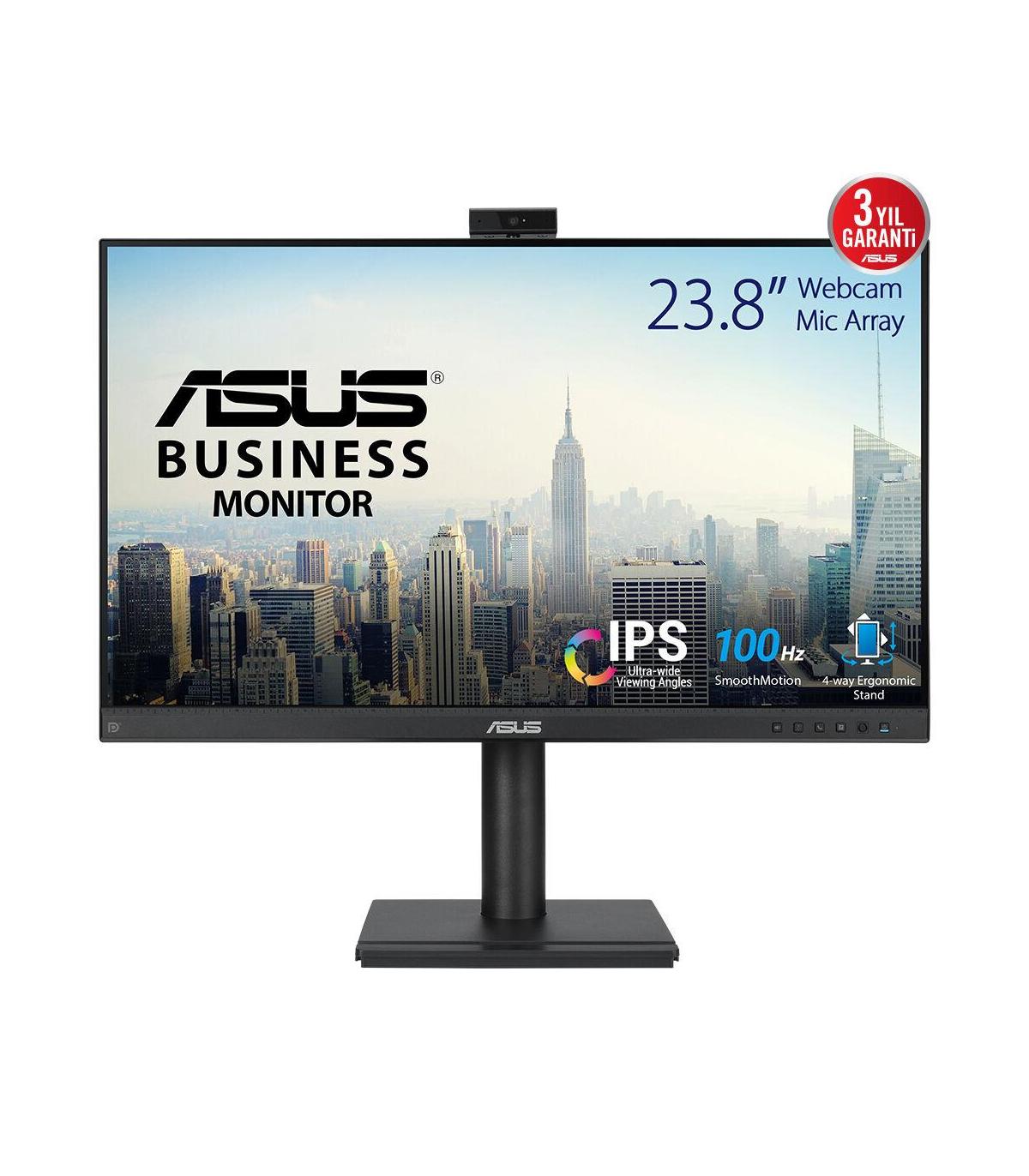 ASUS BE249QFK Pantalla Para PC 60,5 Cm (23.8") 1920 X 1080 Pixeles Full HD LCD Negro