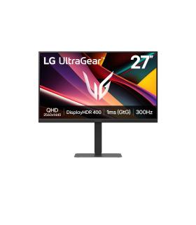 Monitor Gaming LG UltraGear G6 27G640A-B 27'  QHD  Multimedia  1ms  300Hz  IPS  Regulable En Altura  Negro