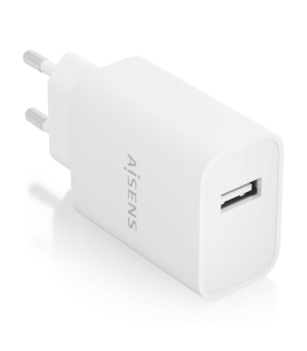 CARGADOR AISENS USB 10W ALTA EFICIENCIA 5V/2A BLANCO