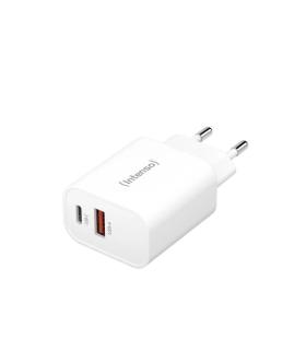 Intenso | Cargador pared W30AC|1xUSB-A 1xUSB-C
