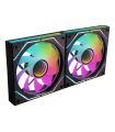 Pack 2 Ventiladores Mars Gaming MF-3DPROX2R  12cm  ARGB