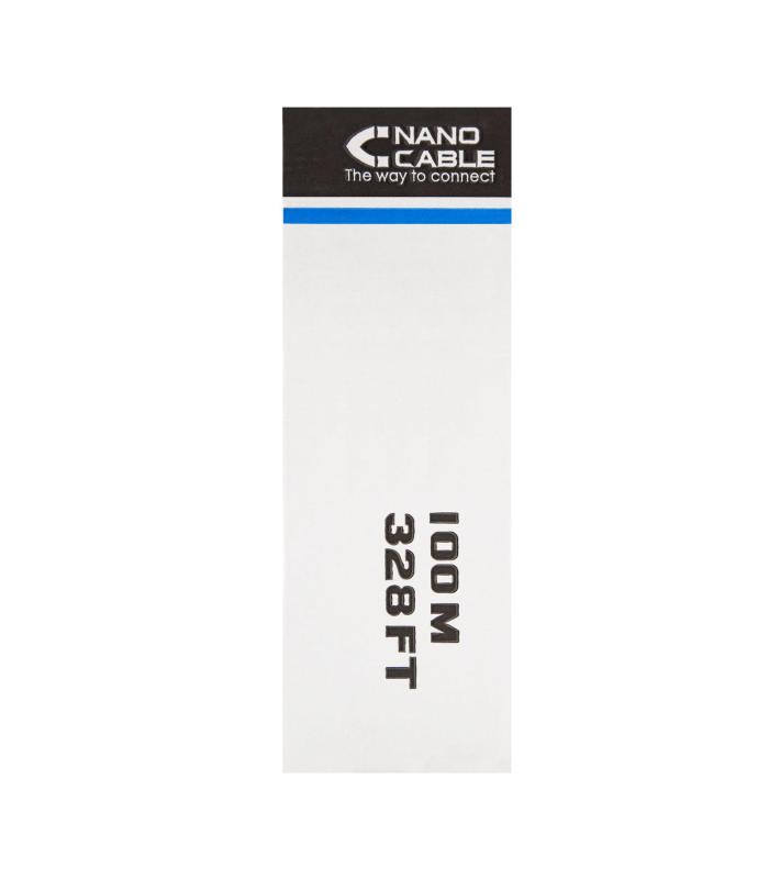Nanocable Bobina Cable RJ45 CAT6 UTP Rigido100M Ex