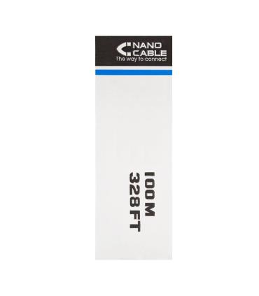 Nanocable Bobina Cable RJ45 CAT6 UTP Rigido100M Ex