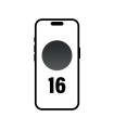 Smartphone Apple IPhone 16 128GB/ 6.1'/ 5G/ Negro