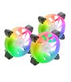Pack 3 Ventiladores Mars Gaming MF-3A  12cm  ARGB