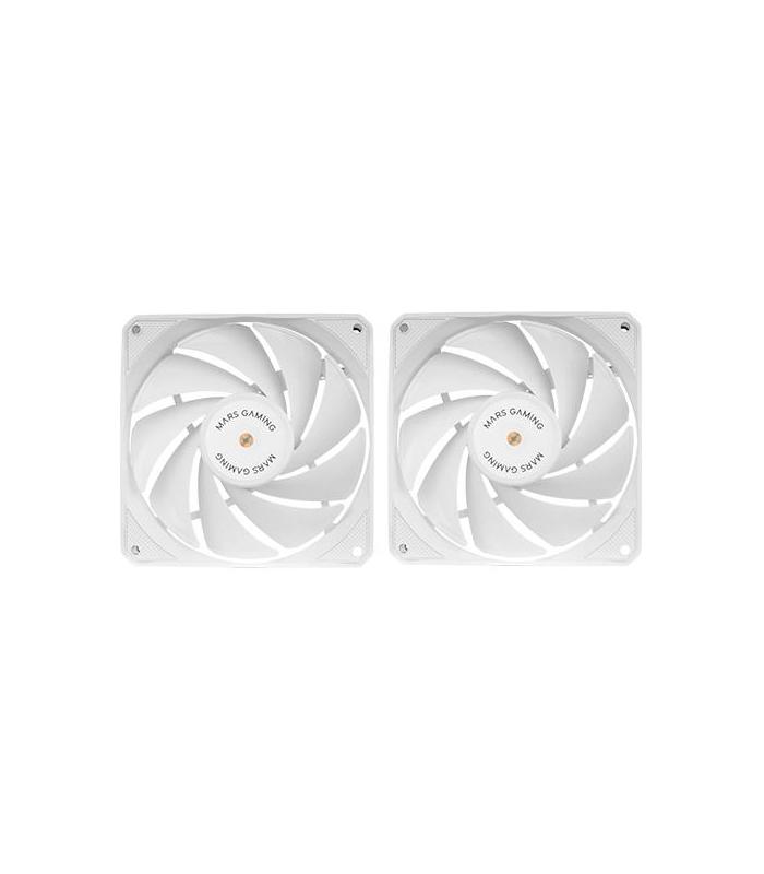 Pack 2 Ventiladores Mars Gaming MF-NCLX2  12cm