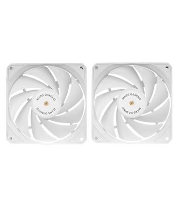 Pack 2 Ventiladores Mars Gaming MF-NCLX2  12cm