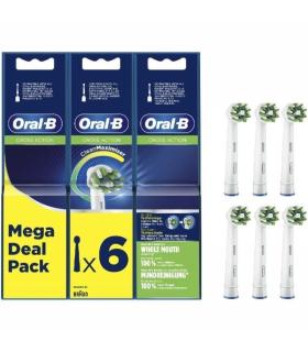 Cabezal de Recambio para cepillo Oral-B Pro Cross Action/ Pack 6 uds