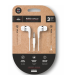 Auriculares Intrauditivos Tech One Tech soft earTECH TEC1004/ con Micrfono/ Jack 3.5/ Blancos