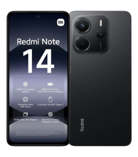 Smartphone Xiaomi Redmi Note 14 8GB/ 128GB/ 6.67\'/ Negro