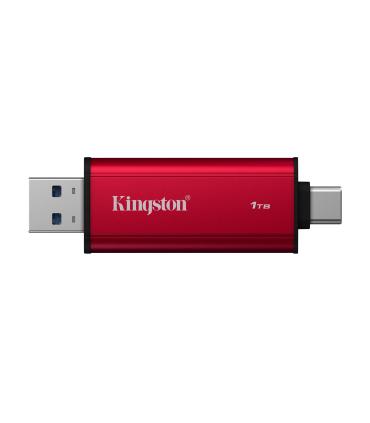 Kingston Technology 1TB Dual USB-A C Portable SSD, Up To 1050MB s USB 3.2 Gen 2