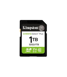 Kingston Technology 1 TB SDXC Canvas Select Plus Gen3 150 MB s C10 UHS-I U3 V30