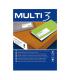 Etiquetas Adhesivas Apli Multi3/ 70 x 37mm/ 100 Hojas