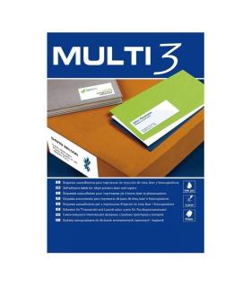 Etiquetas Adhesivas Apli Multi3/ 70 x 37mm/ 100 Hojas