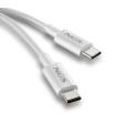 CABLE NGS CARGA RAPIDA DE USB C A USB C DE 1 M DE LONGITUD 60W WHITE