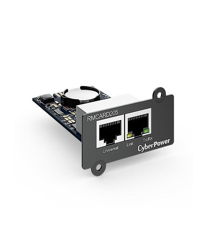 Tarjeta Gestin Remota Cyberpower RMCARD205  RJ45  Compatible Con Envirosensor