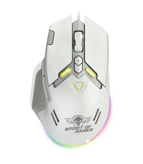 Spirit of Gamer Ratn Elite M60 Blanco RGB