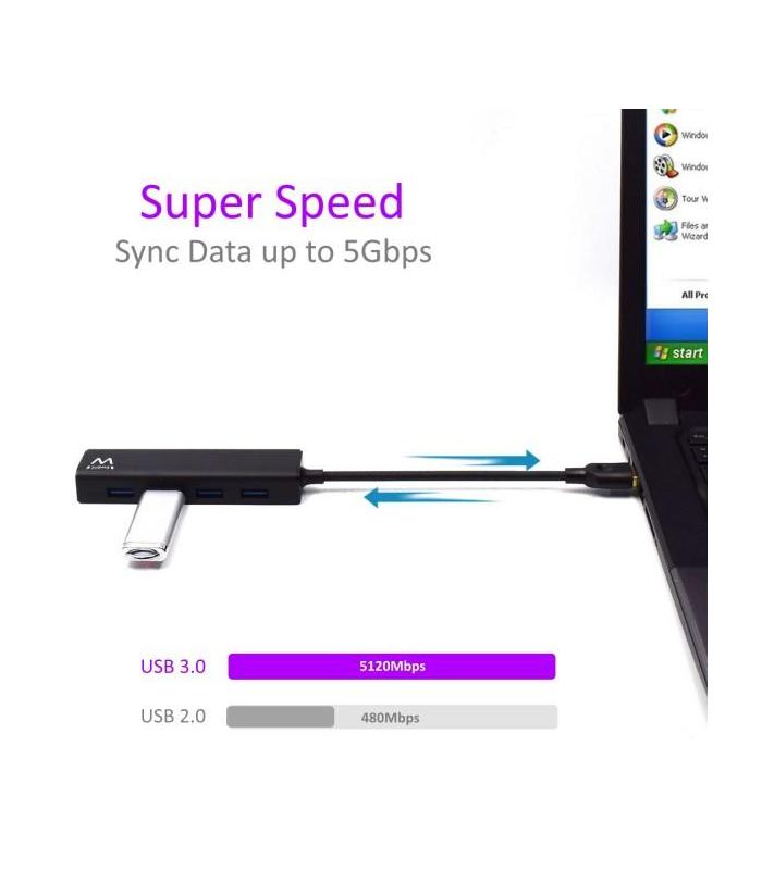 EWENT EW1136  Hub 4 Puertos USB 3.0