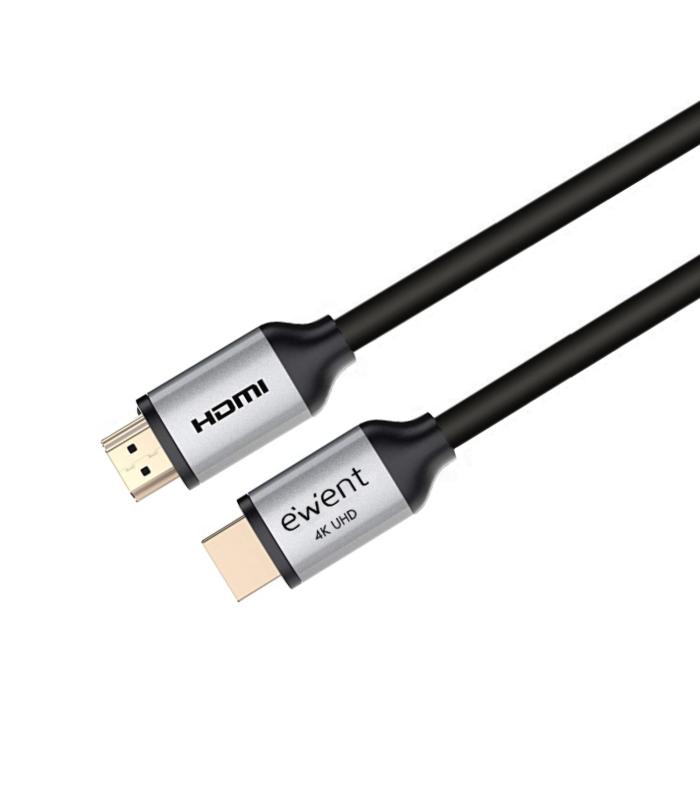 Ewent Cable HDMI 2.0 4K, Ethernet 5m