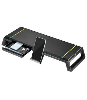 Ewent Elevador Monitor Rgb Con Hub Usb 3.0