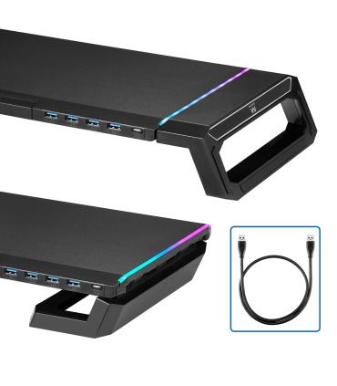 Ewent Elevador Monitor Rgb Con Hub Usb 3.0