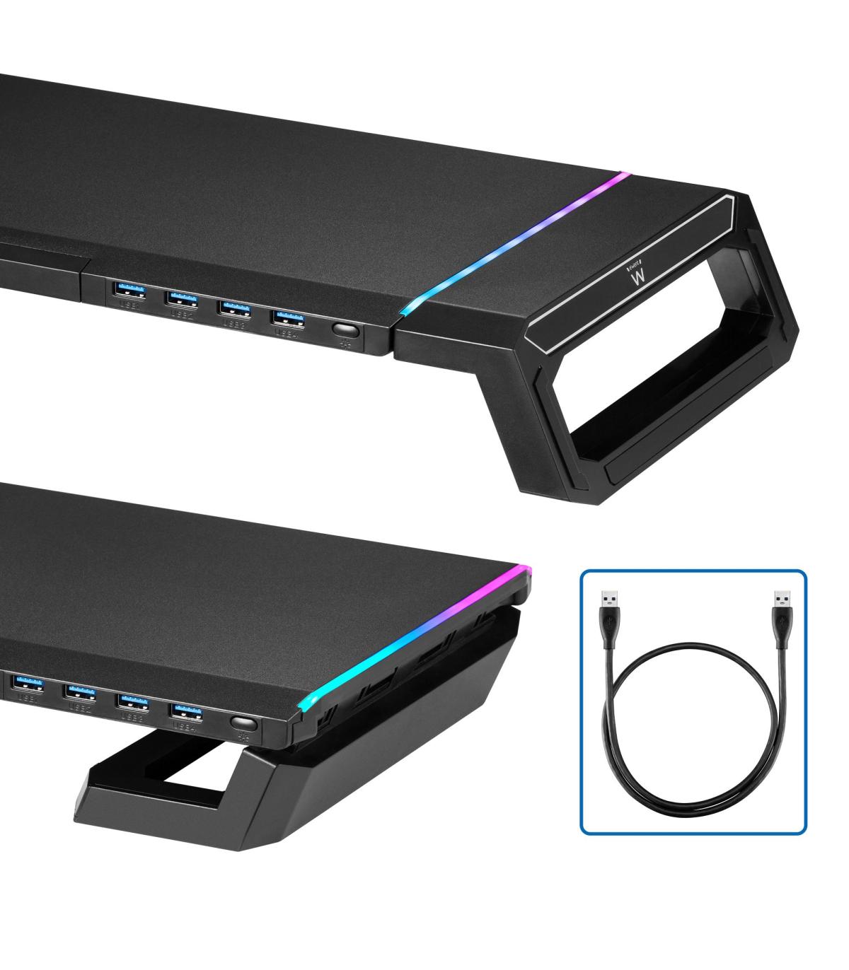 Ewent Elevador Monitor Rgb Con Hub Usb 3.0