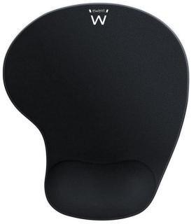 EWENT Alfombrilla De GEL REPOSAMUECAS Negra