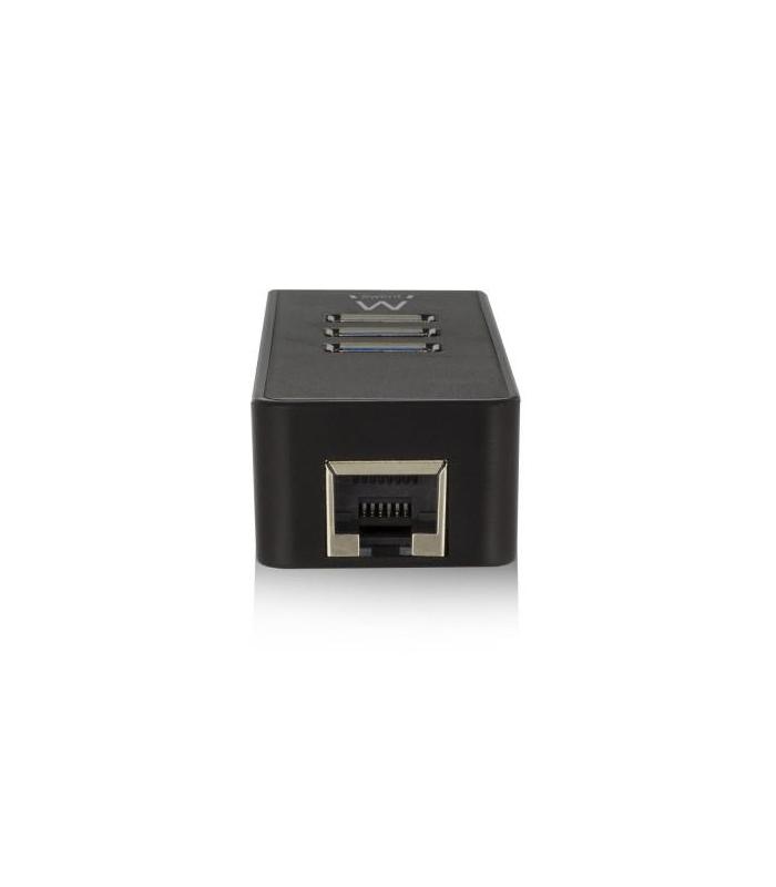 EWENT EW1140 Hub 3 Puertos 3.1+ 1Gbps