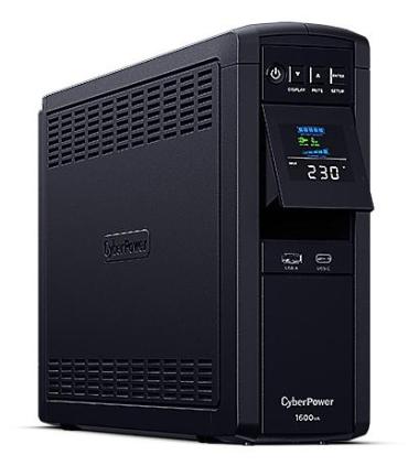 SAI Lnea Interactiva Cyberpower CP1600EPFCLCD  1600VA-1000W  6 Salidas  Formato Torre