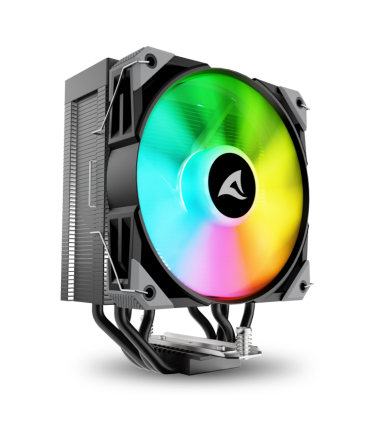VENTILADOR CPU SHARKOON A40 RGB 120MM NEGRO