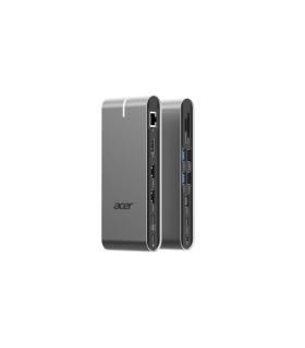 Acer HP.DSCAB.022 base para porttil y replicador de puertos Almbrico USB 3.2 Gen 1 (3.1 Gen 1) Type-C Plata