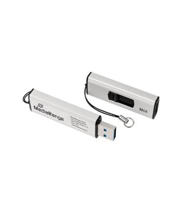 PENDRIVE 32GB USB 3.2 MEDIARANGE SILVER-BLACK