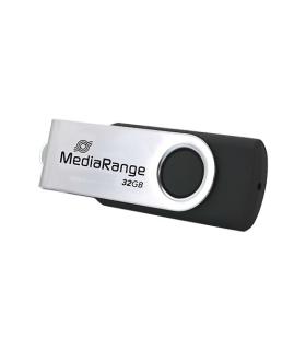 PENDRIVE 32GB USB-C 3.2 MEDIARANGE SILVER-BLACK