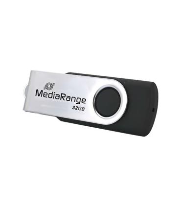 PENDRIVE 32GB USB-C 3.2 MEDIARANGE SILVER-BLACK