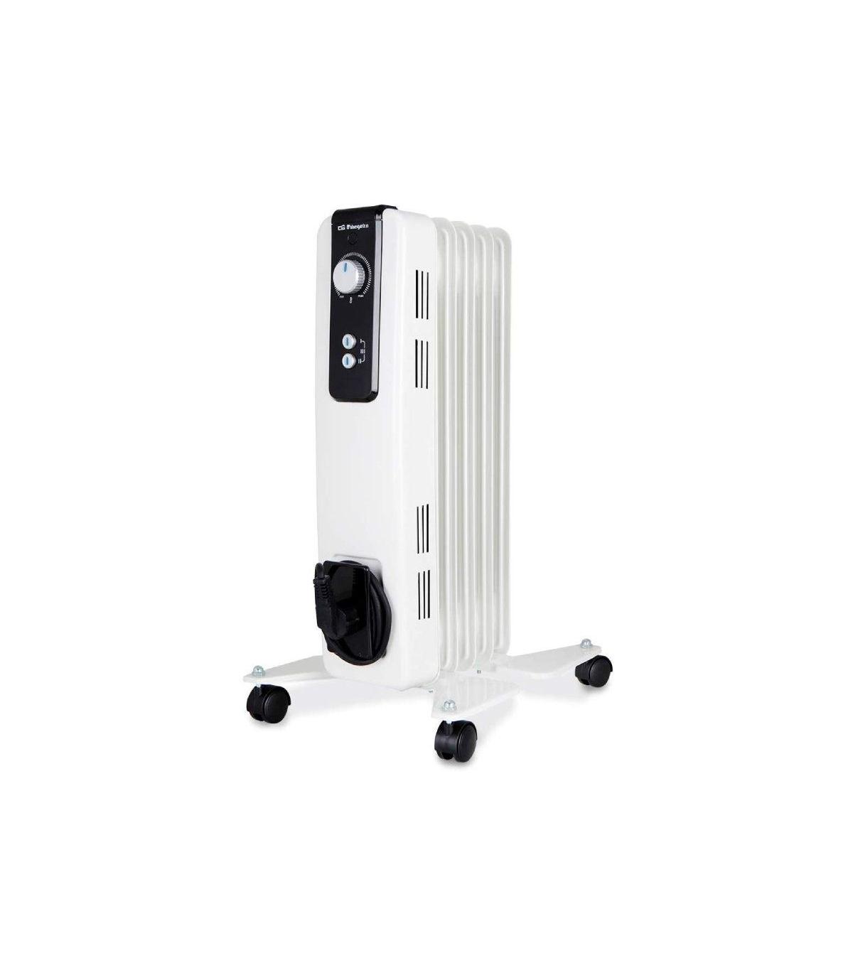 Radiador de Aceite Orbegozo RH 1000/ 2 Potencias/ 500-1000W/ 5 Elementos Calorficos