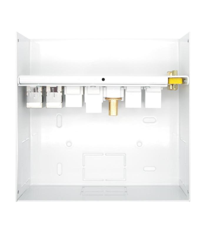 Caja De Conexiones Aisens A127-0720  VGA - 2x HDMI - Jack 3.5 - USB Tipo-C - USB - 2x RJ45