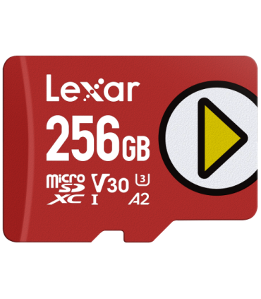 Lexar LMSPLAY256G-BNSNG memoria flash 256 GB MicroSDXC UHS-I Clase 10