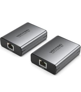 Adaptador/Transmisor de vdeo Almbrico HDMI/RJ45 a HDMI/RJ45 Vention AKGH0-EU