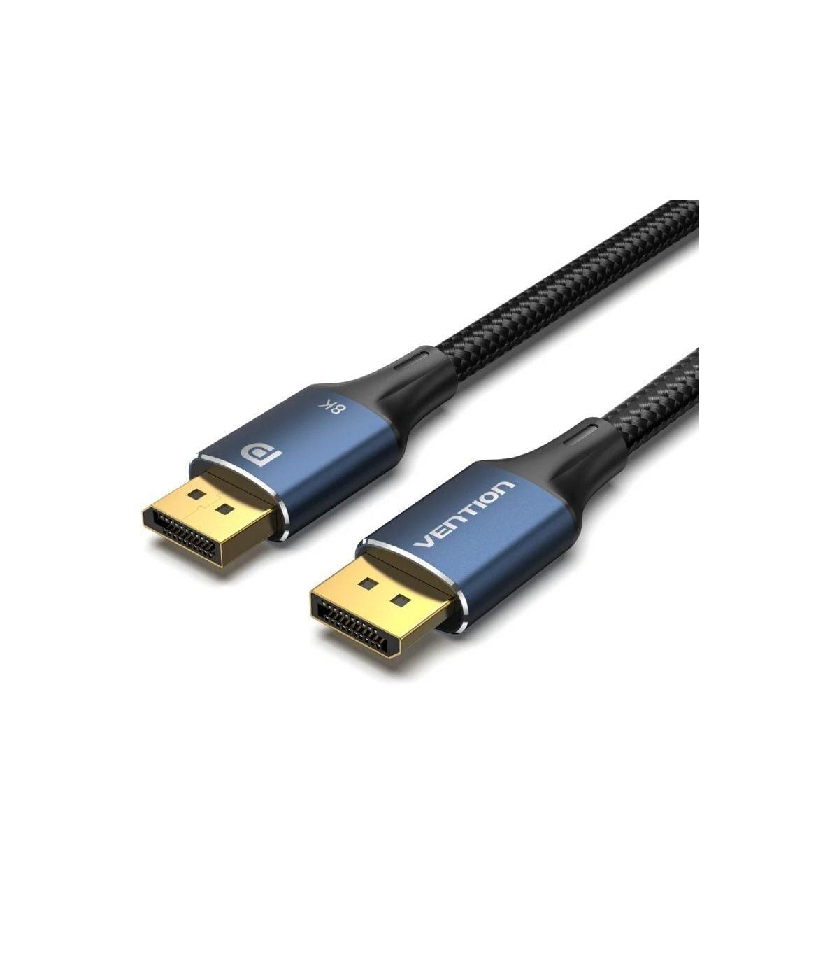 Cable Vention HCELJ/ DisplayPort Macho - DisplayPort 8K Macho/ 5m/ Azul