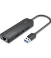 Hub USB 3.0 Vention CHNBB/ RJ45/ 3xUSB/ 1xMicroUSB PD