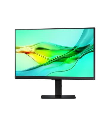 Monitor Profesional Samsung ViewFinity S6 S60UD S24D600UAU 24'  QHD  Regulable En Altura  Negro